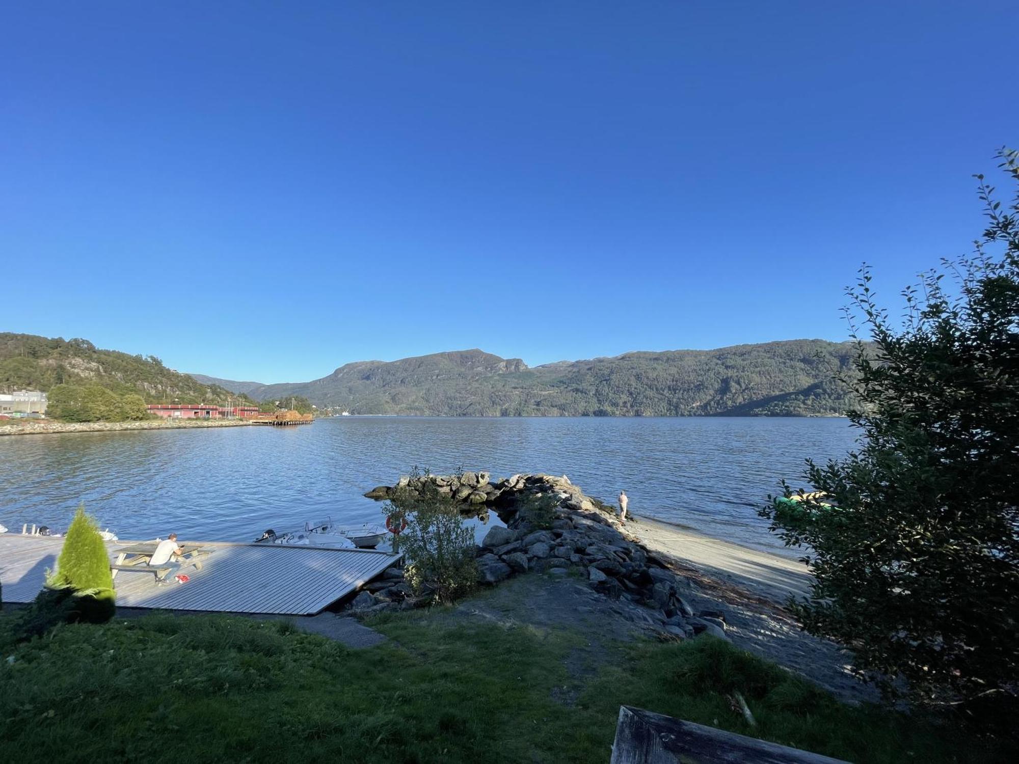 Sauda Fjord Camping Saudasjøen Esterno foto