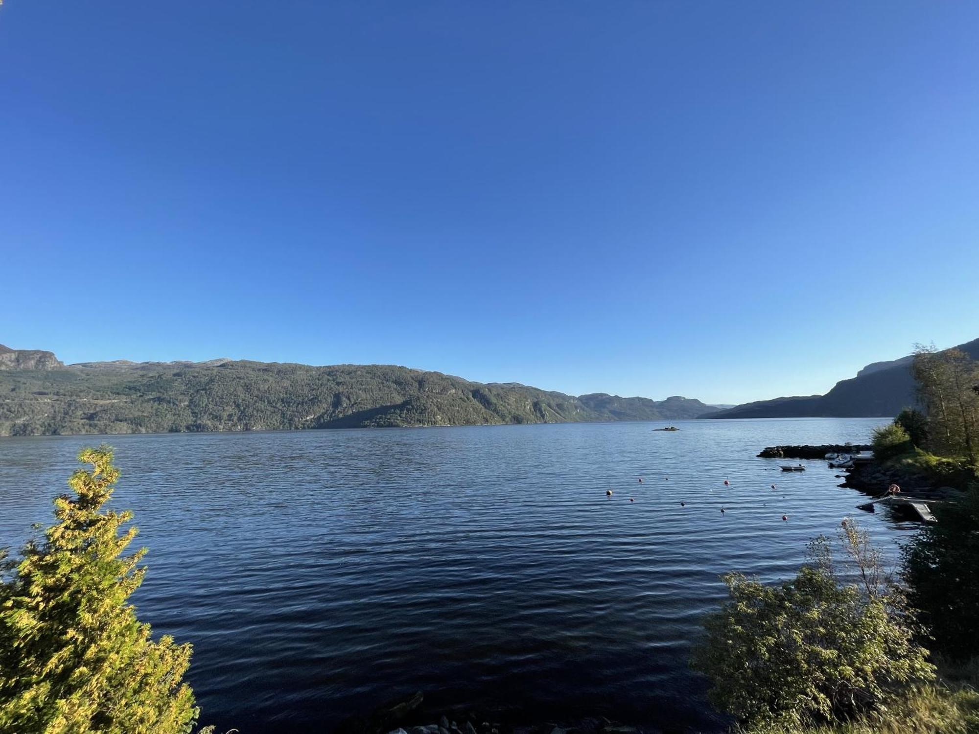 Sauda Fjord Camping Saudasjøen Esterno foto