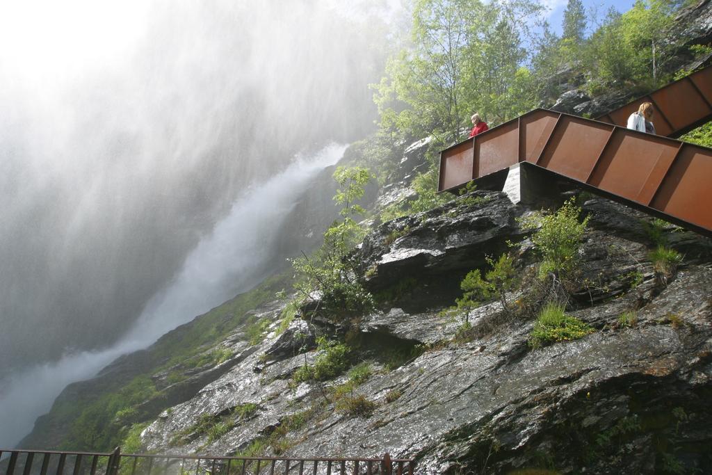 Sauda Fjord Camping Saudasjøen Esterno foto